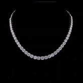 40 pointer tennis necklace