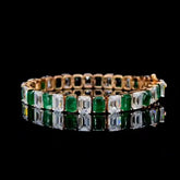 .75 ct each Diamond Bracelet