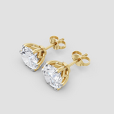 Assorted Petal Diamond Studs