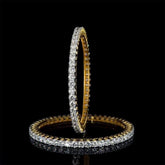 30 pointers single line diamond bangle