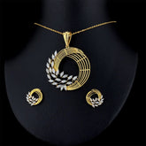 Diamond Pendent Set