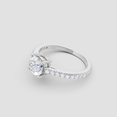1 Ct Luminous Essence Diamond Ring