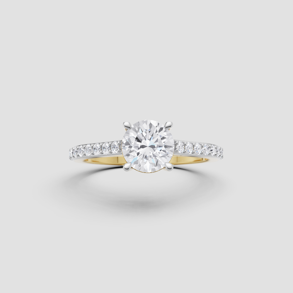 1 Ct Luminous Essence Diamond Ring in Yellow Gold
