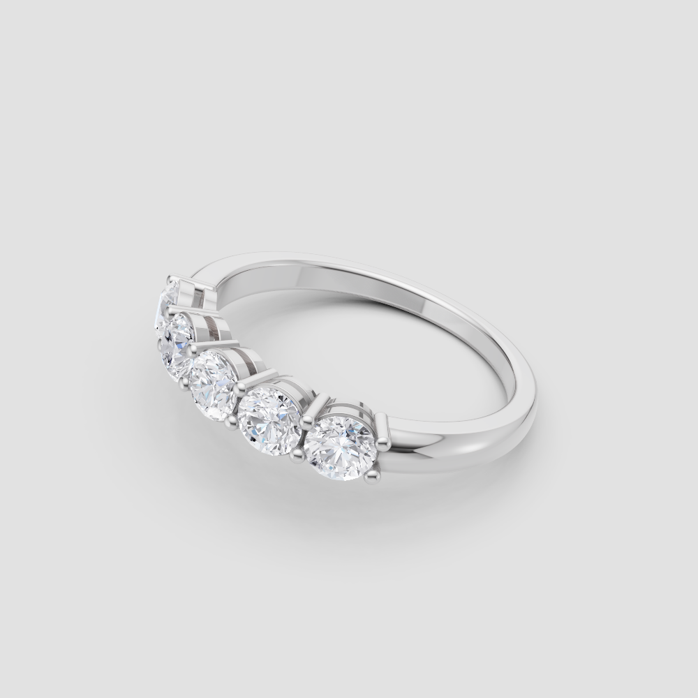 Infinite Bloom Diamond Ring in White Gold