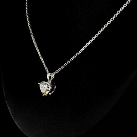 2ct Heart Shape Diamond pendant