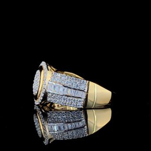 Gents Small Daimond Ring