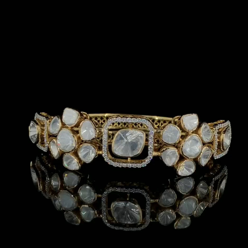 Polki Diamond Bracelate