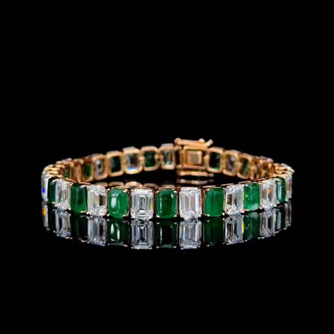 .75 ct each Diamond Bracelet