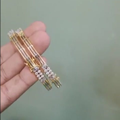 Distance diamond bangles