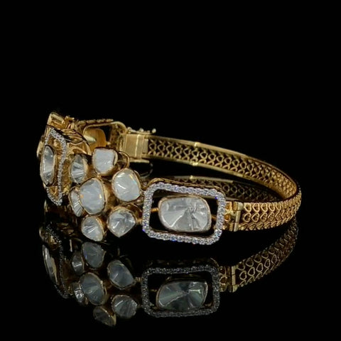 Polki Diamond Bracelate