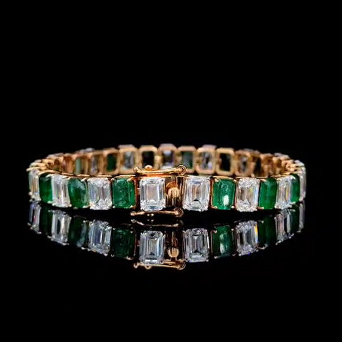 .75 ct each Diamond Bracelet