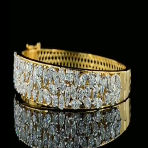 Fancy Shape Diamond Bracelet