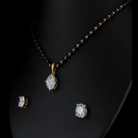 Solitare Pendent Set