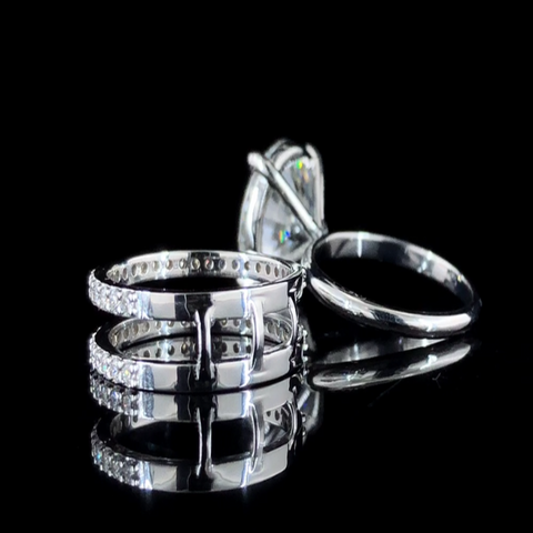 6ct Diamond Solitare Multipourpose Ring