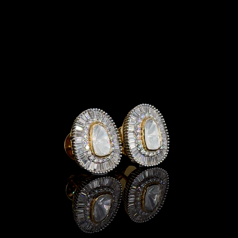 Polki Bugget Daimond Earstuds