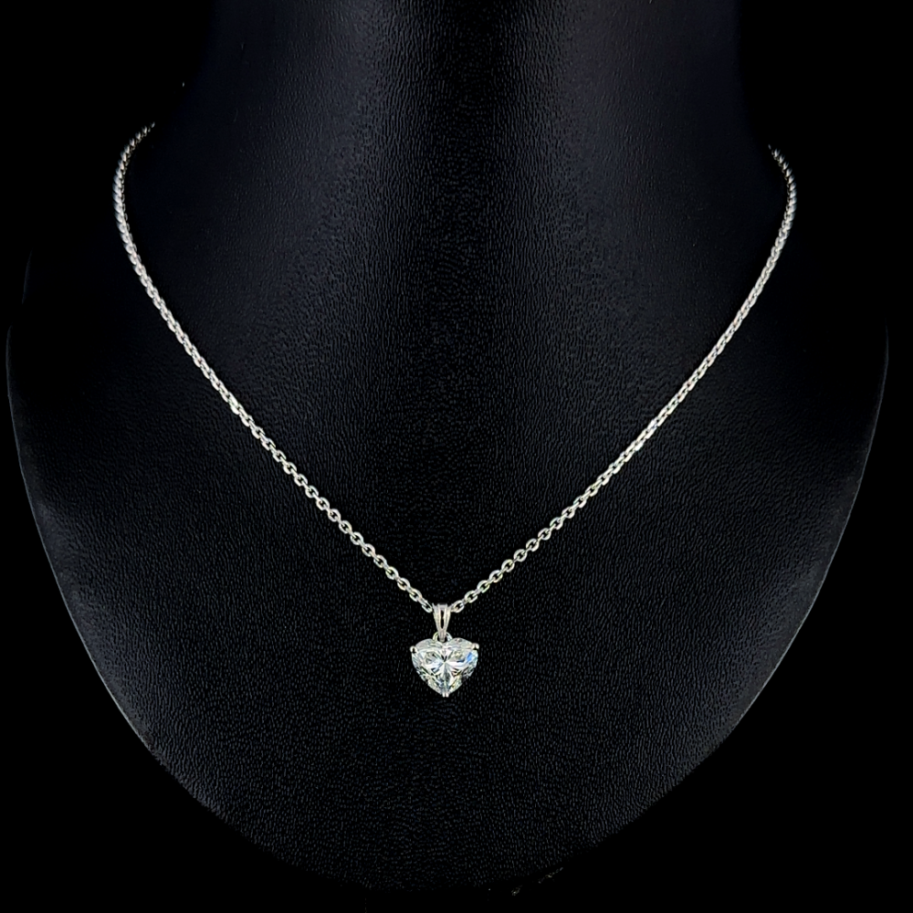 2ct Heart Shape Diamond pendant