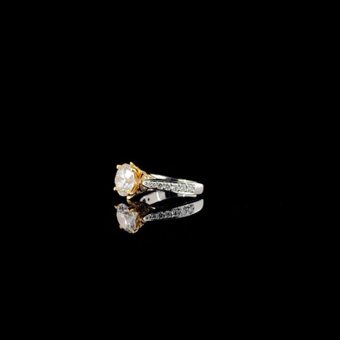 2 Ct Solitaire Diamond Ring