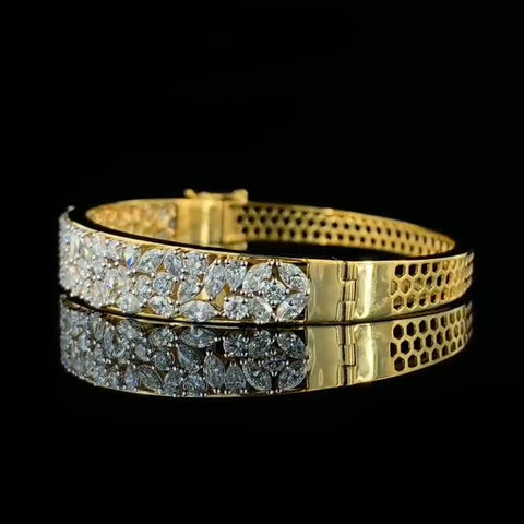 Fancy Shape Diamond Bracelet