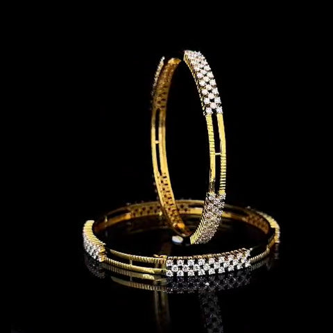 Diamond Bangles