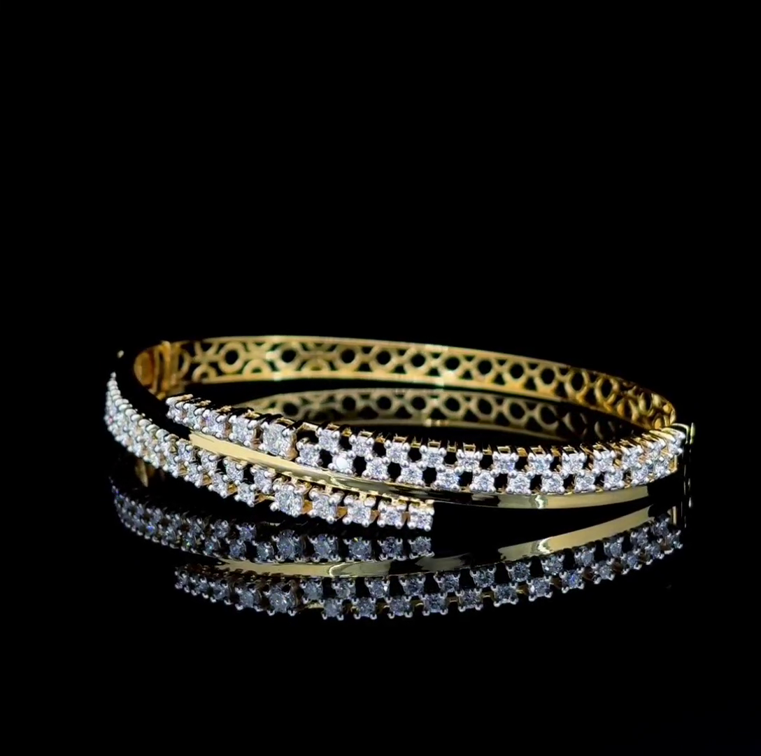 Diamond Bracelet, 3.00 ct lab-grown diamond, colour grade EF - view 1 of 5