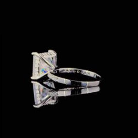 5ct Princess Cut Diamond Ring